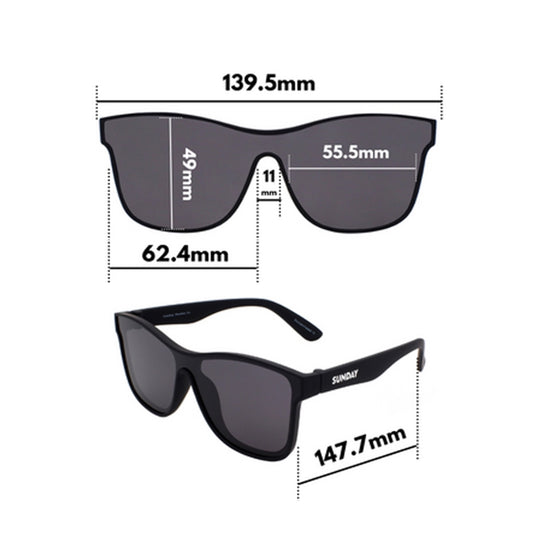 Kacamata Sunday Shades Co (Flare Series)